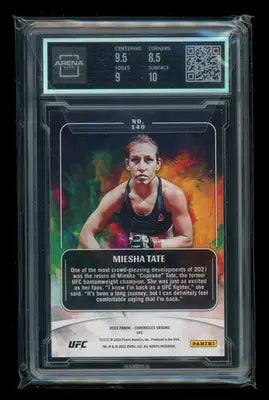 2022 Panini Chronicles UFC Origins Miesha Tate #140 MMA Arena Club 9 - UFC/MMA Card Single