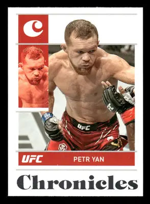 2022 Panini Chronicles UFC Petr Yan #40 Mixed Martial Arts (MMA) - UFC/MMA Card Single