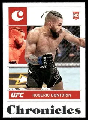 2022 Panini Chronicles UFC Rogerio Bontorin #95 RC Mixed Martial Arts (MMA) - UFC/MMA Card Single