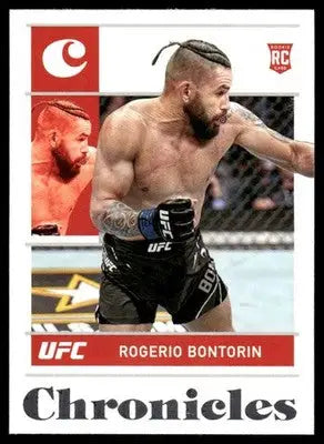 2022 Panini Chronicles UFC Rogerio Bontorin #95 RC Mixed Martial Arts (MMA) - UFC/MMA Card Single