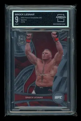 2022 Panini Chronicles UFC Spectra Brock Lesnar #379 Arena Club 9 - UFC/MMA Card Single