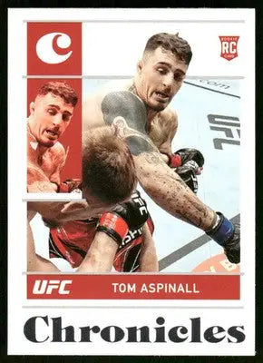 2022 Panini Chronicles UFC Tom Aspinall #86 RC MMA - UFC/MMA Card Single