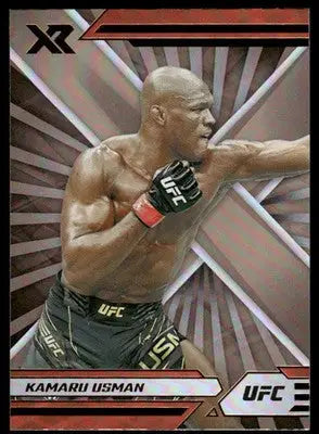 2022 Panini Chronicles XR UFC Kamaru Usman #298 Bronze Mixed Martial Arts (MMA) - UFC/MMA Card Single