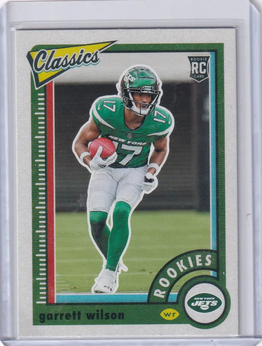2022 Panini Classic #161 Garrett Wilson - New York Jets - Football Card Single