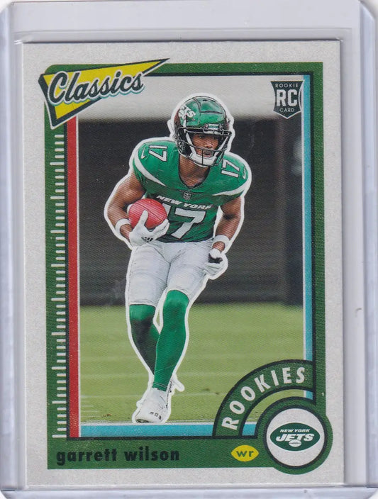 2022 Panini Classic #161 Garrett Wilson - New York Jets - Football Card Single