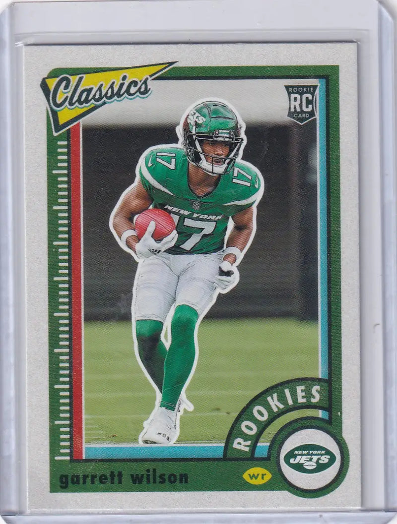 2022 Panini Classic #161 Garrett Wilson - New York Jets - Football Card Single