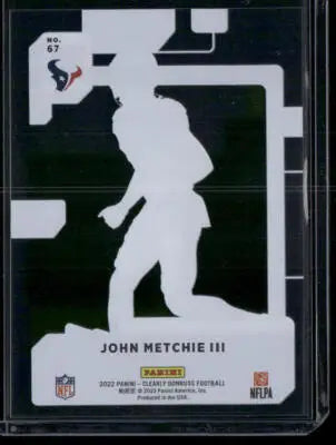 2022 Panini Clearly Donruss John Metchie III #67 Rated Rookie Football - Football Card Single