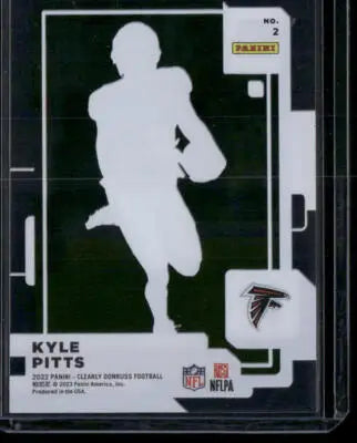 2022 Panini Clearly Donruss Kyle Pitts #2 Football - Football Card Single