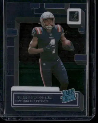 2022 Panini Clearly Donruss Pierre Strong Jr. #91 Rated Rookie Football - Football Card Single