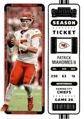 2022 Panini Contenders #58 Patrick Mahomes II - Football Card Single