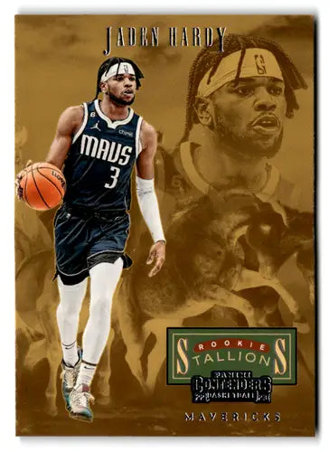 2022 Panini Contenders Rookie Stallions #16 Jaden Hardy NM-MT Mavericks ID:76247 - Basketball Card Single