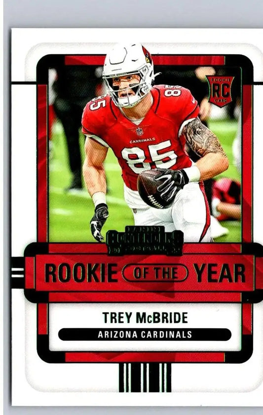 2022 Panini Contenders #ROY-SMO Skyy Moore Rookie of the Year Contenders Emerald - Football Card Single