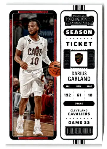 2022 Panini Contenders Season Ticket Retail #26 Darius Garland NM-MT Ca ID:76256 - Basketball Card Single