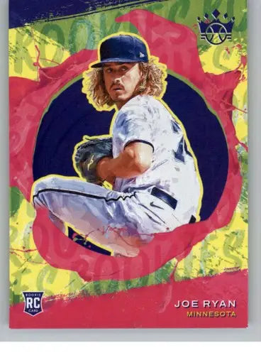 Original gloss Panini Diamond Kings Joe Ryan baseball card rookie Twins Rookies