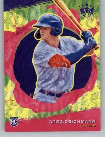 Original gloss Panini Diamond Kings Greg Deichmann rookie baseball card