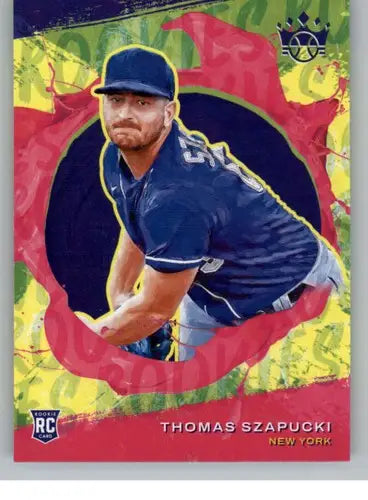 Thomas Szapucki baseball card from Panini Diamond Kings 2022 rookie series
