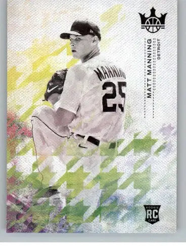 2022 Panini Diamond Kings #167 Matt Manning NM-MT RC Rookie Tigers Rook ID:44921 - Baseball Card Single
