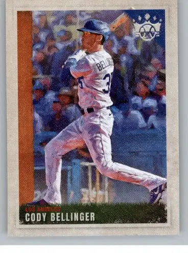 Original gloss 2022 Panini Diamond Kings Cody Bellinger baseball card Dodgers ID 44530
