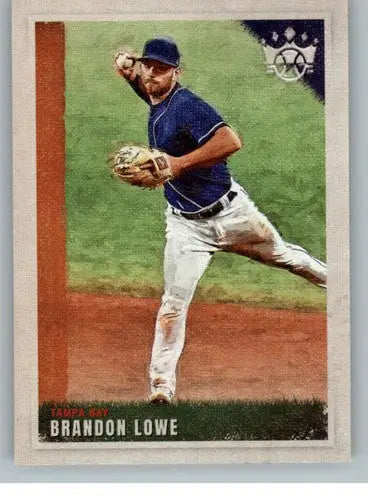 Brandon Lowe baseball card from Panini Diamond Kings 2022 product series