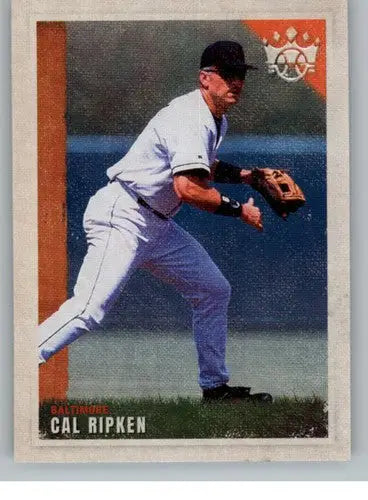 Original gloss Panini Diamond Kings Cal Ripken baseball card in 2022 Panini Diamond series
