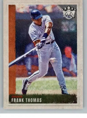 2022 Panini Diamond Kings Frank Thomas White Sox baseball card NM-MT ID 44564