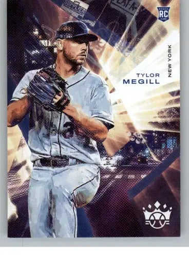Tylor Megill baseball card from Panini Diamond Kings 2022 rookie collection
