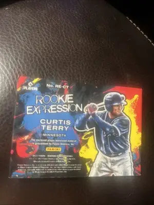 2022 Panini Diamond Kings Curtis Terry Rookie Expression baseball card /99