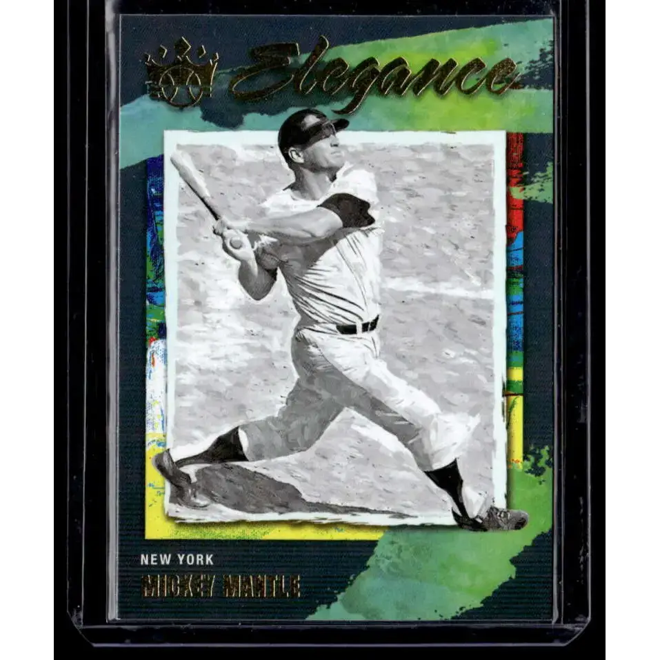 2022 Panini Diamond Kings #E-2 Mickey Mantle Elegance NM-MT - Baseball Card Single