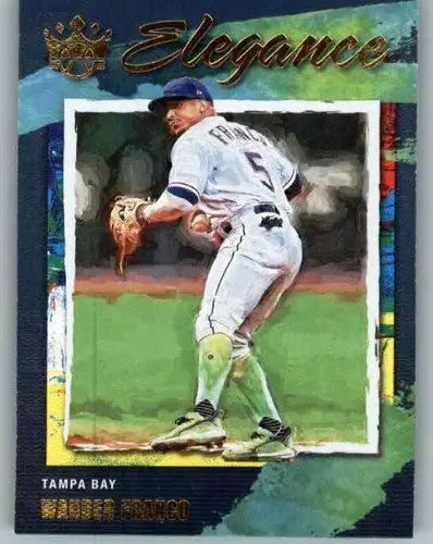 2022 Panini Diamond Kings Elegance #6 Wander Franco NM-MT Rays ID:44783 - Baseball Card Single