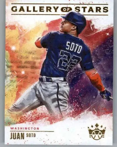 2022 Panini Diamond Kings Gallery of Stars #15 Juan Soto NM-MT National ID:44781 - Baseball Card Single