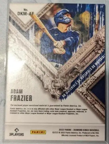 2022 Panini Diamond Kings Materials #10 Adam Frazier NM-MT MEM Mariners ID:45011 - Baseball Card Single