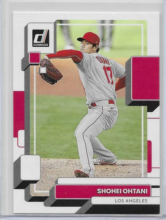 2022 Panini Donruss Baseball Shohei Ohtani #147 Los Angeles Angels (1246) - Baseball Card Single