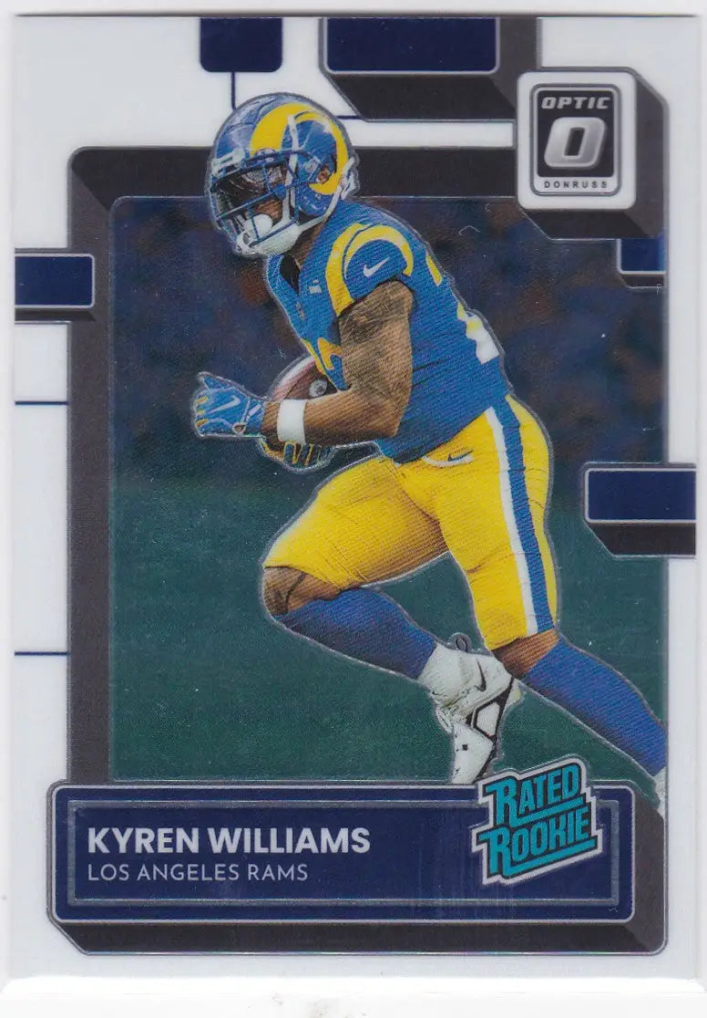 2022 Panini Donruss Optic #281 Kyren Williams RC Los Angeles Rams