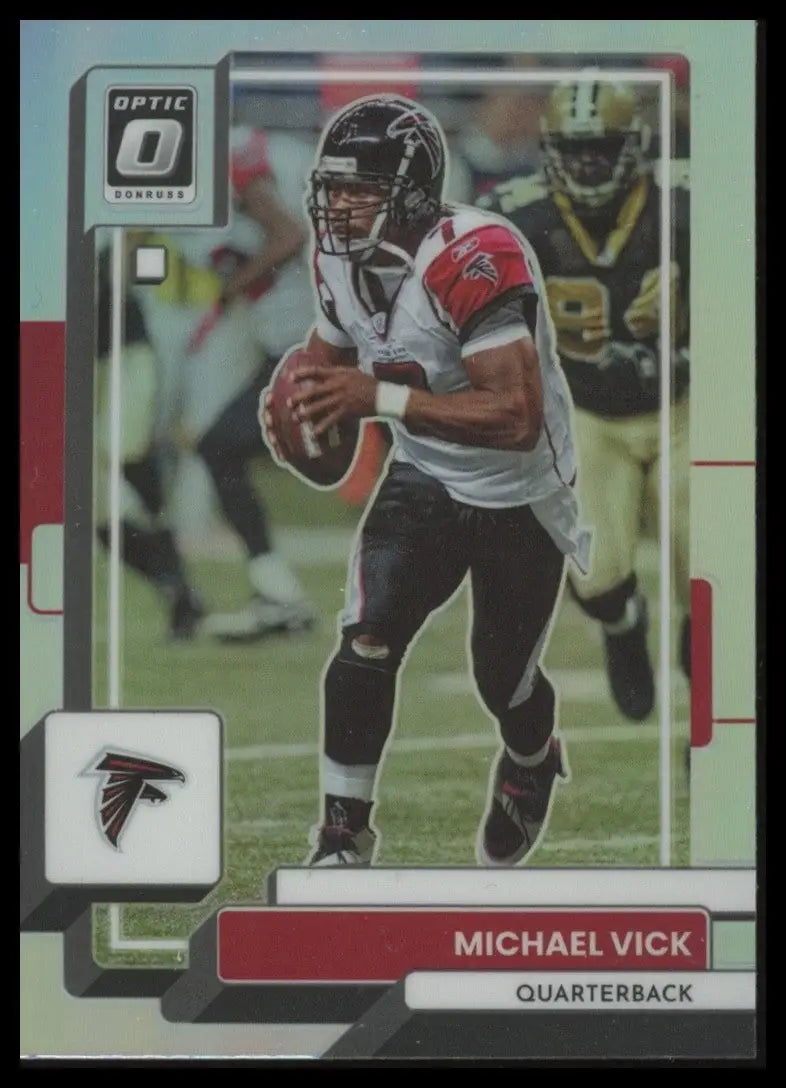2022 Panini Donruss Optic - Michael Vick #12 Holo Prizm - Football Card Single