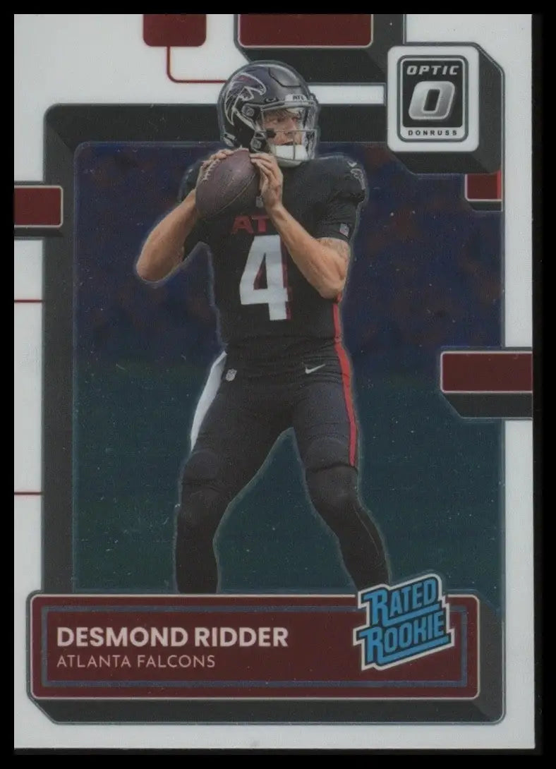 2022 Panini Donruss Optic - Rated Rookie Desmond Ridder #202 (RC) - Football Card Single