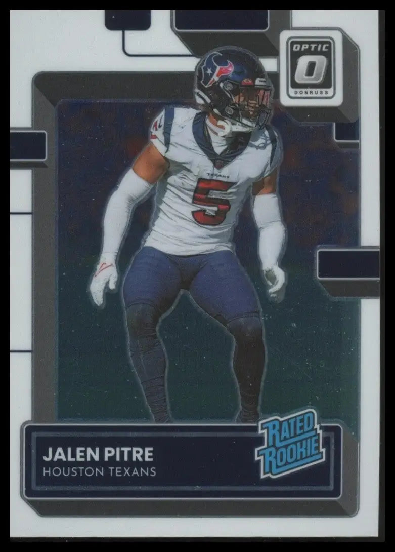 2022 Panini Donruss Optic - Rated Rookie Jalen Pitre #260 (RC) - Football Card Single