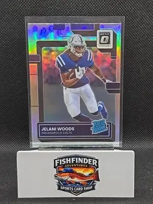 2022 Panini Donruss Optic - Rated Rookie Jelani Woods #287 Holo Prizm (RC) - Football Card Single
