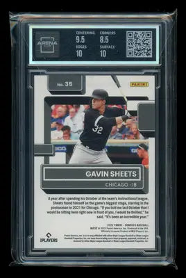 2022 Panini Donruss Rated Rookie Red Gavin Sheets #35 1509/2022 Arena Club 9