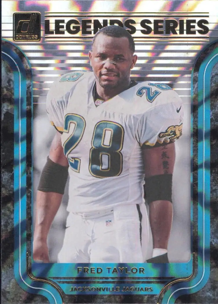 2022 Panini Donruss The Legends Series #LS-12 Fred Taylor Jacksonville Jaguars - Football Card Single