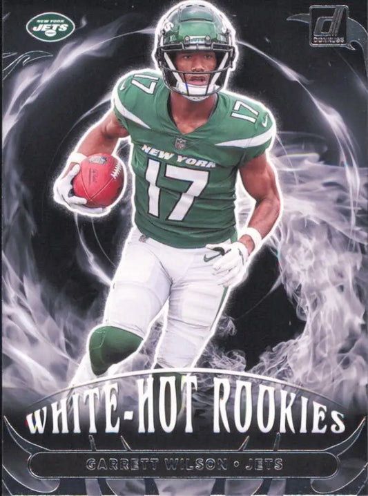 2022 Panini Donruss White Hot Rookies #WHR-3 Garrett Wilson New York Jets - Football Card Single