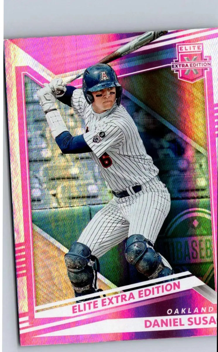 Baseball trading card of Daniel Susac from Panini Elite Extra Edition 2022