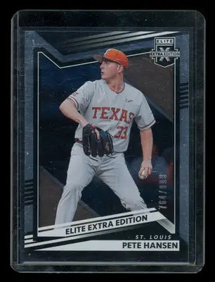2022 Panini Elite Extra Edition Pete Hansen #97 764/999 Baseball - Baseball Card Single