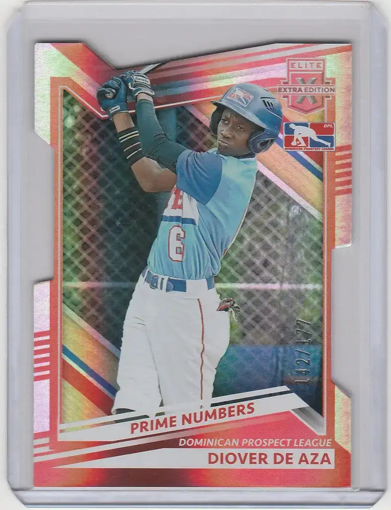 2022 Panini Extra Edition Diecut #192 Diover De Aza DPL 142/177