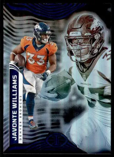 2022 Panini Illusions Retail #28 Javonte Williams NM-MT Broncos ID:52254 - Football Card Single