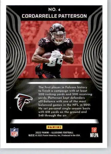Original gloss Cordarrelle Patterson football card from Panini Illusions retail set