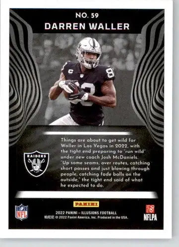 2022 Panini Illusions Retail #59 Darren Waller NM-MT ID:52237 - Football Card Single