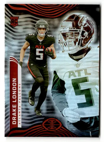 Original gloss Drake London football card from Panini Illusions Retail set