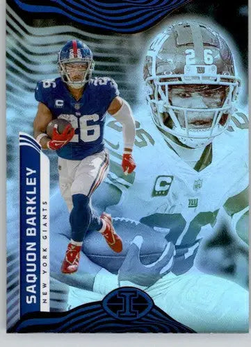 2022 Panini Illusions Retail #74 Saquon Barkley NM-MT NY Giants ID:52236 - Football Card Single