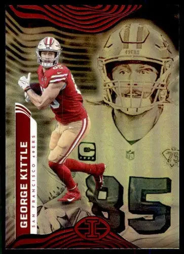 2022 Panini Illusions Retail #90 George Kittle NM-MT 49ers ID:52248 - Football Card Single