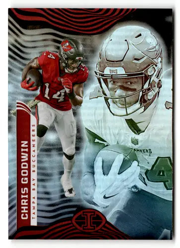 Original gloss Panini Illusions Chris Godwin football card from 2022 Buccaneers series